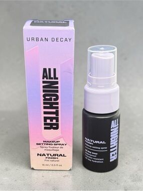 💜🖤URBAN DECAY💜🖤All Nighter Makeup Setting Spray in Natural/NIB